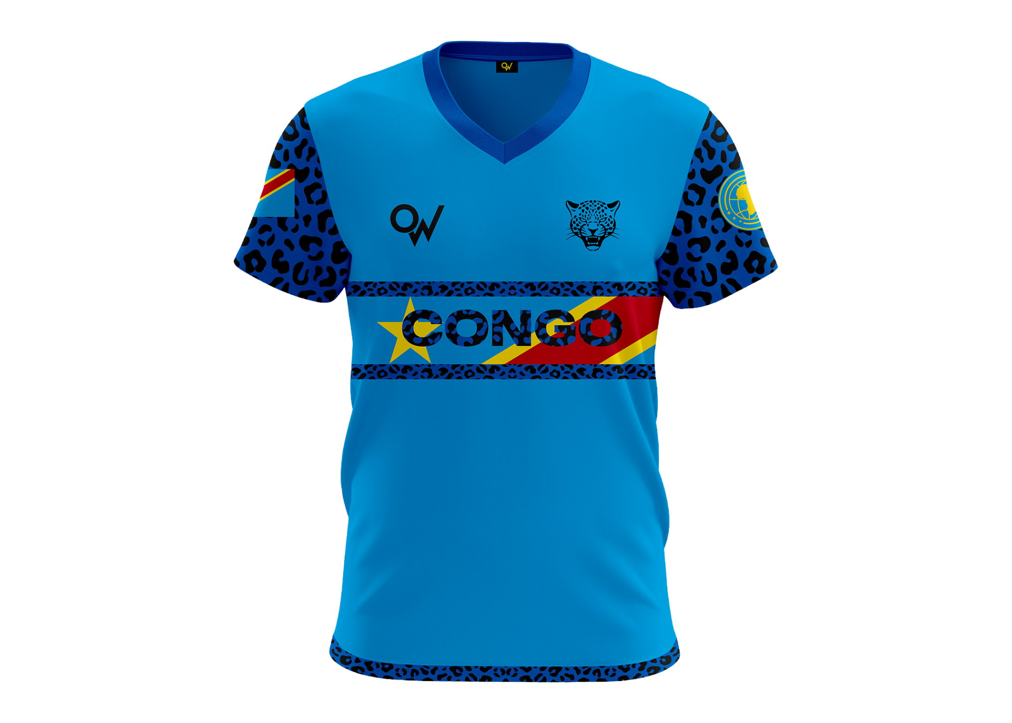 Congo soccer jersey (Preorder)